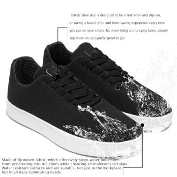 Comfortable Breathable Hands-Free Slip-In Sneakers