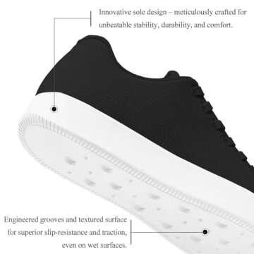 Comfortable Breathable Hands-Free Slip-In Sneakers