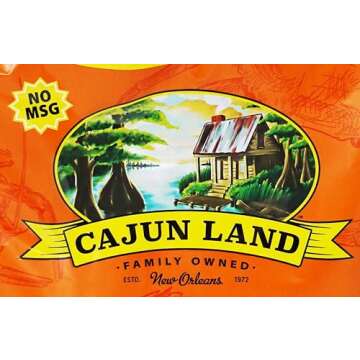 Cajun Land Crab Shrimp Crawfish Boil Complete 4 Lbs