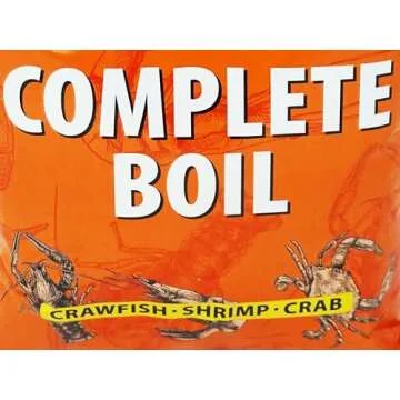 Cajun Land Crab Shrimp Crawfish Boil Complete 4 Lbs