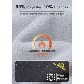 MAGCOMSEN Women's Insulated Waterproof Softshell Pants