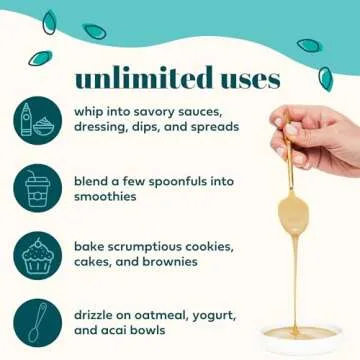 Soom Premium Tahini Paste - Silky Smooth & Vegan