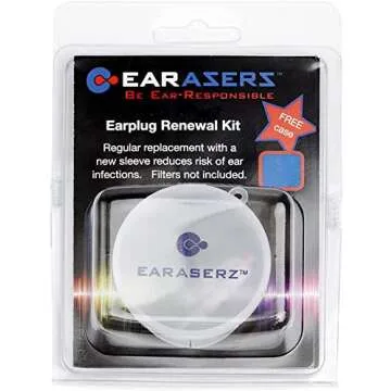 EARasers Renewal Kit for Renew and Refresh Your Earasers Earplugs (Small)
