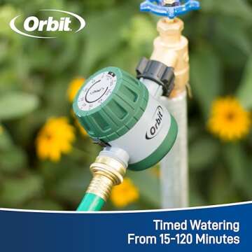 Orbit 62034 Mechanical Watering Hose Timer, Colors May Vary