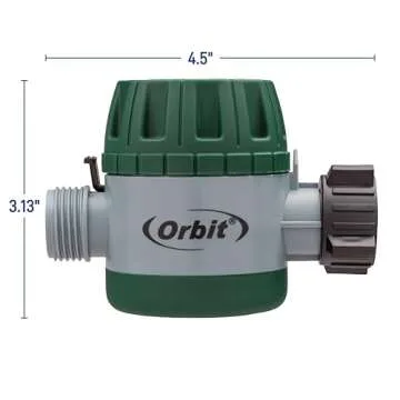 Orbit 62034 Mechanical Watering Hose Timer, Colors May Vary