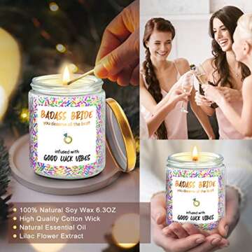 Humorous Scented Candle Gift for the Bride to Be