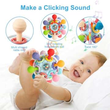 Engaging Baby Montessori Sensory Toys for Infants 0-18 Months