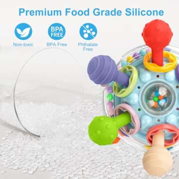 Engaging Baby Montessori Sensory Toys for Infants 0-18 Months