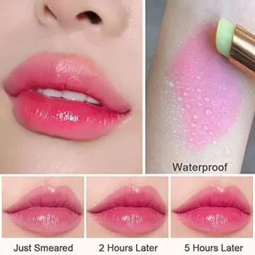 evpct Color Changing Tinted Lip Balms - Gift Set for Women