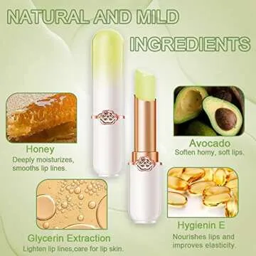 evpct Color Changing Tinted Lip Balms - Gift Set for Women