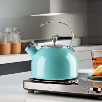 Kate Spade New York Kate Spade 857005 Turquoise Tea Kettle