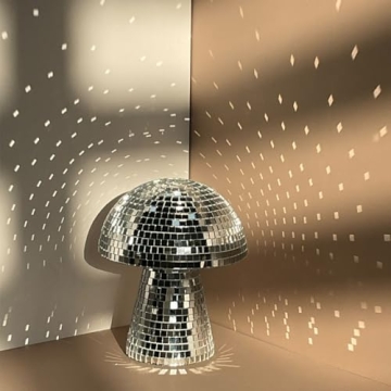Creative Mushroom Disco Ball for Parties and Home Decor