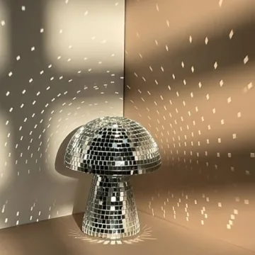 Creative Mushroom Disco Ball for Parties and Home Decor