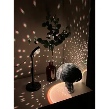 Creative Mushroom Disco Ball for Parties and Home Decor