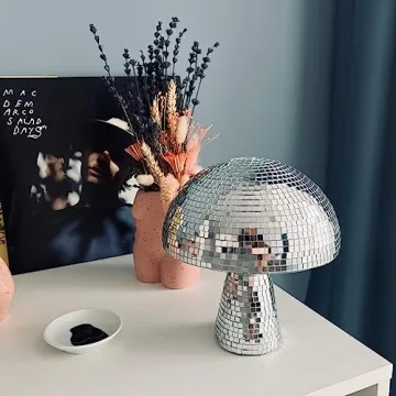 Creative Mushroom Disco Ball for Parties and Home Decor