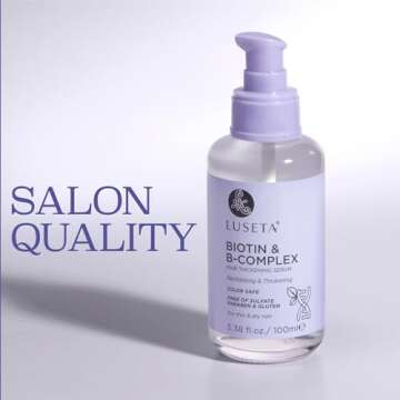 Luseta Biotin Hair Oil for Thinning Hair Growth 3.38oz