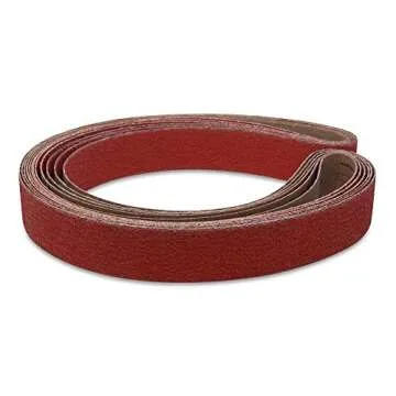 Red Label Abrasives 2X72 Ceramic Grinding Belts 36 Grit EdgeCore Sanding Belts, 6 Pack Grinding Belt - Belt Sander Sandpaper Sanding Block Sander Tool Belt Sanders for Woodworking