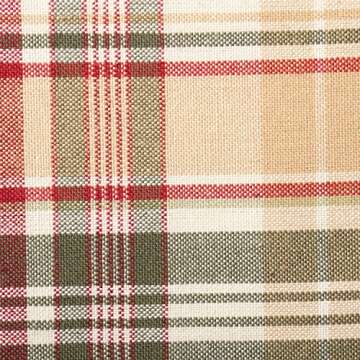 DII Give Thanks Plaid Fall Table Decor, Autumn & Thanksgiving Tabletop Linens, 14x72 Table Runner