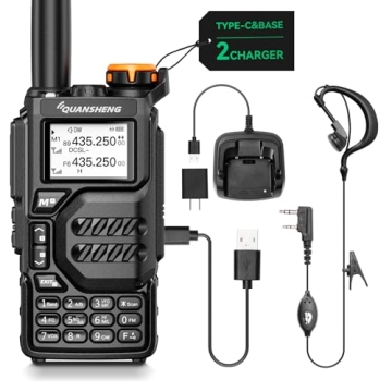 QUANSHENG UV-K5 Walkie Talkie Dual Band with NOAA Receiver