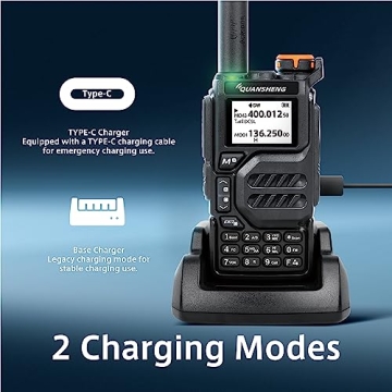QUANSHENG UV-K5 Walkie Talkie Dual Band with NOAA Receiver