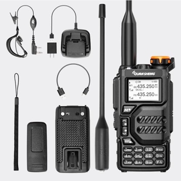 QUANSHENG UV-K5 Walkie Talkie Dual Band with NOAA Receiver