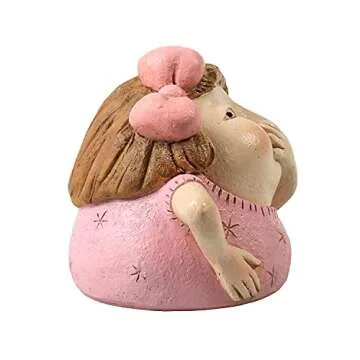 ART & ARTIFACT Boy Holding Nose, Bathroom Statue Funny Boys Decor Shelf Sitters, 5" High