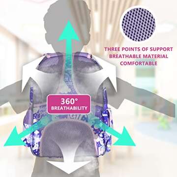 Girls Backpack Kids Backpacks for Girls Cute Cat Backpack for Girls Kawaii Backpack for Preschool El...