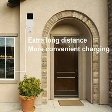 LEFXMOPHY Wyze Cam V3 20ft Power Cord with Right Angle Connector