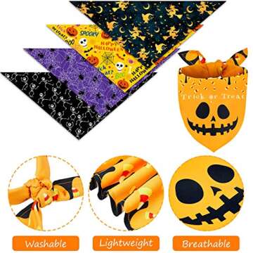 8 Halloween Dog Bandanas for Pets - Fun Festive Costumes