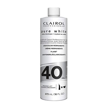 Clairol Professional Pure White 40 volume Crème Developer, 16 oz