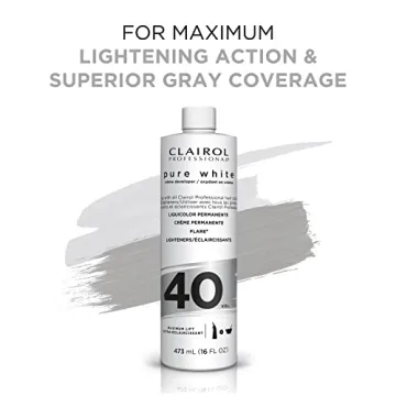 Clairol Professional Pure White 40 Volume Developer 16 oz
