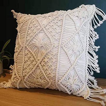 Homesunshine Macramé Pillow Covers - Boho Chic Decor