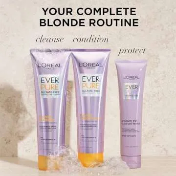 L'Oreal Sulfate Free Blonde Shampoo & Conditioner Set