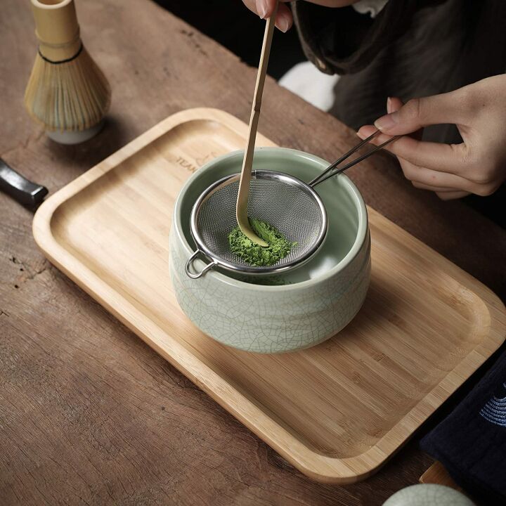 TEANAGOO Matcha Tea Set - Whisk, Bowl & Tray