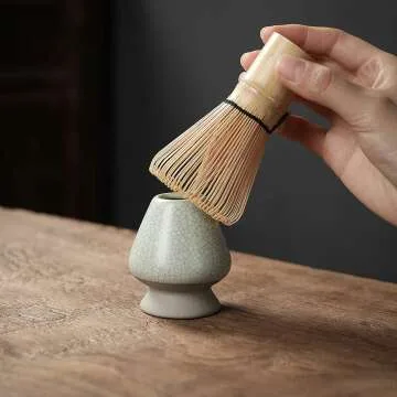 TEANAGOO Matcha Tea Set - Whisk, Bowl & Tray