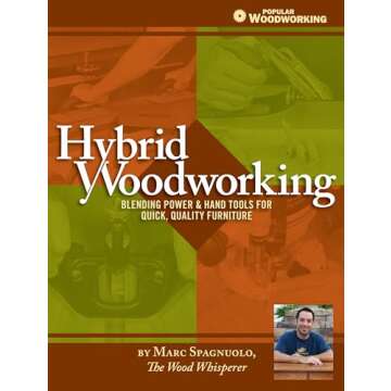 Hybrid Woodworking: Blending Power & Hand Tools for Quick, Quality Furniture (Popular Woodworking)