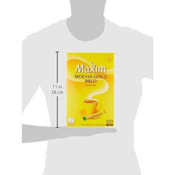 Maxim Mocha Gold Coffee Mix - Delight in Mild Flavor