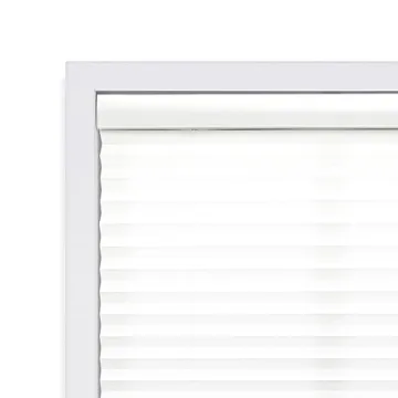 DEZ FURNISHINGS Cordless Pleated Shade - Light Filtering & Stylish