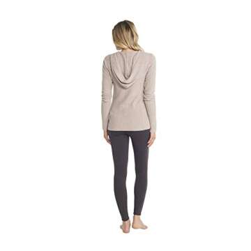 Barefoot Dreams CozyChic Lite Hoodie for Women - Faded Rose