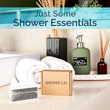 Shower Cat Hair Catcher - Adorable & Effective Hair Trap