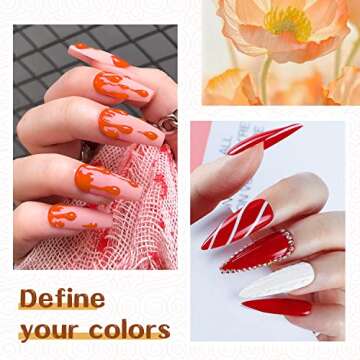 JODSONE 32 Color Gel Nail Polish Kit with U V Light and Nail Drill No Wipe Base Coat Top Coat Gel Polish Nail Kit All Kinds of Professional Manicure Tools