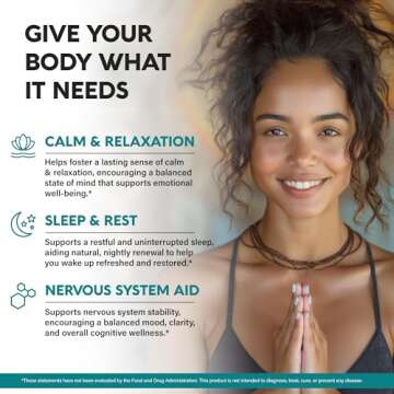 GABA L-Theanine Capsules for Relaxation & Mood Support