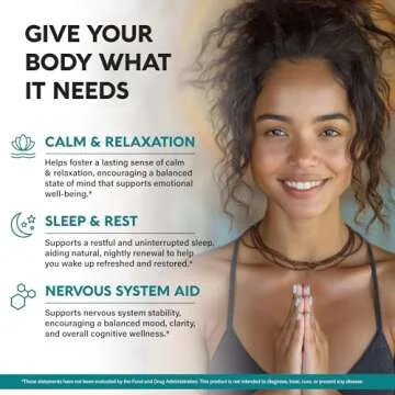 GABA L-Theanine Capsules for Relaxation & Mood Support