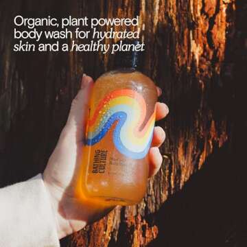 Bathing Culture - Organic Mind + Body Wash | Natural, Biodegradable, Sustainable, Vegan Personal Care (PCR Plastic Bottle, 8 fl oz | 237 ml)