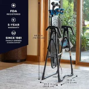 Teeter EP-560 Ltd. Inversion Table for Back Pain Relief