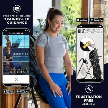 Teeter EP-560 Ltd. Inversion Table for Back Pain Relief