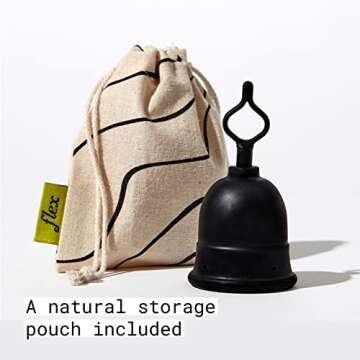 Flex Cup Starter Kit (Full Fit - Size 02) Bundle | Reusable Menstrual Cup + 2 Free Menstrual Discs + Foaming Cup Wash