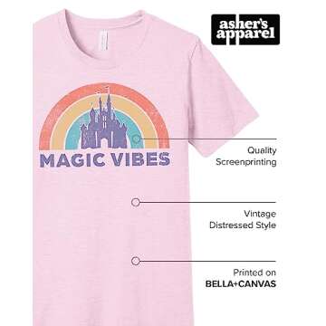 Magic Vibes Shirt - Trendy Disney Vacation Tee