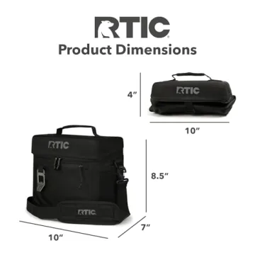 RTIC 8 Can Everyday Cooler Portable Insulated Soft Sided