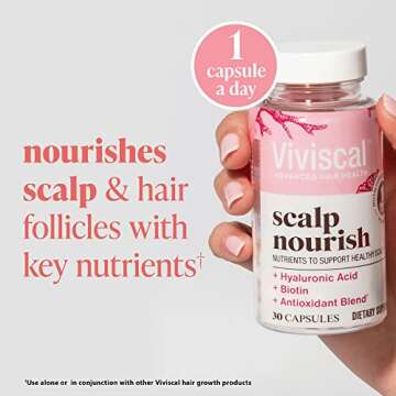 Viviscal Scalp Nourish Supplement for Healthy Hair Growth